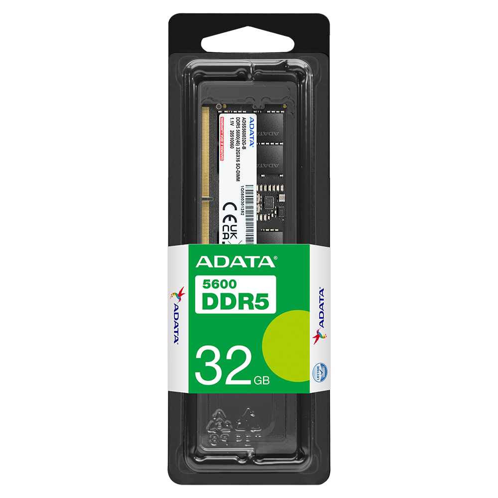 ADATA-DDR5S_32GB_Black_Box ADATA DDR5 SO-DIMM | RAM-ADD5S